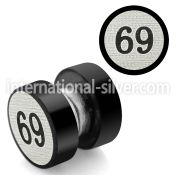 mpls10 cheaters  illusion plugs and tapers anodized surgical steel 316l belly button