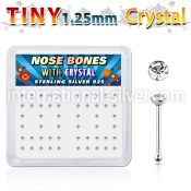 nb6cx nose bone silver 925 nose