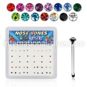 nb6mx nose bone silver 925 