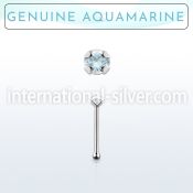 nbpge8 nose bone silver 925 nose