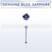 nbpge9 nose bone silver 925 nose