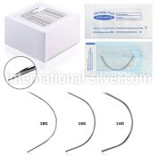 neecbx eo gas sterilized curved steel needles for single use