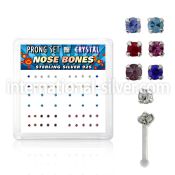 npbms nose bone silver 925 nose