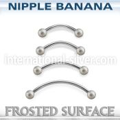 npbnfo4 surgical steel curved barbell 4mm