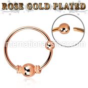 nr17rs nose hoop silver 925 nose