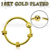 nr27rg nose hoop silver 925 nose