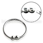 nr33 nose hoop silver 925 nose