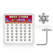 nsdvc36 925 silver nose screws and nose studs nose piercing