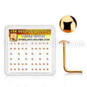 nsmx3rs l shape nose studs silver 925 nose