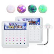 nso2h l shape nose studs silver 925 nose