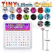 ny6mx bend it to fit nose studs silver 925 nose