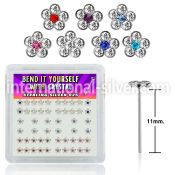 nyflbxs2 bend it to fit nose studs silver 925 nose