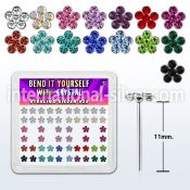 nyflbxs bend it to fit nose studs silver 925 nose