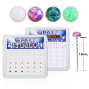 nyo15 bend it to fit nose studs silver 925 nose