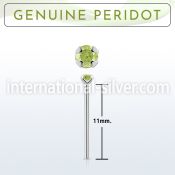 nypge4 bend it to fit nose studs silver 925 nose