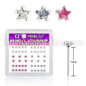 nyzbsm bend it to fit nose studs silver 925 nose