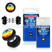 pkmp74 cheaters  illusion plugs and tapers acrylic body jewelry belly button