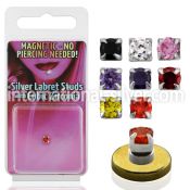 pkmz3m fake illusion body jewelry silver 925 belly button