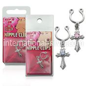 pknp19 fake illusion hoops others belly button