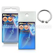 pksc1 fake illusion hoops silver 925 nose