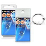 pksc6 fake illusion hoops silver 925 nose