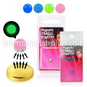 pktg8 fake illusion body jewelry acrylic body jewelry belly button