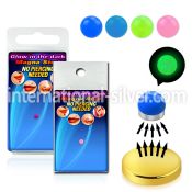 pmglb3 fake illusion body jewelry acrylic body jewelry nose