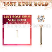 rbzm12 nose bone gold nose