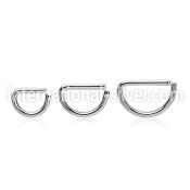 seld16 seamless   segment rings surgical steel 316l septum