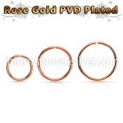 seltt20 seamless segment rings anodized surgical steel 316l nose