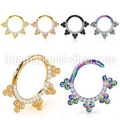 sgtsh17 anodized steel hinged segment hoop bohemian cz