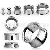 shp tunnels gauges surgical steel 316l ear lobe