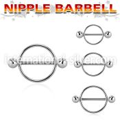snpe straight barbells surgical steel 316l nipple