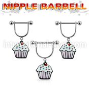snpod10 straight barbells surgical steel 316l nipple