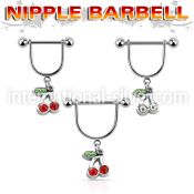 snpod15 straight barbells surgical steel 316l nipple