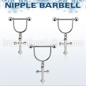 snpod22 straight barbells surgical steel 316l nipple