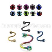 spetc3 spirals twisters anodized surgical steel 316l eyebrow
