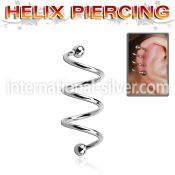spheb spirals twisters surgical steel 316l helix