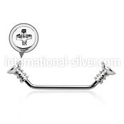 subscw2 surface piercing surgical steel 316l surface piercings