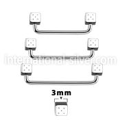 suddi3 surface piercing surgical steel 316l surface piercings