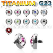 tafr5b dermals titanium g23 implant grade belly button
