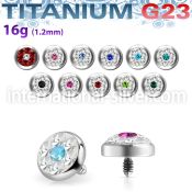 tafr5b dermals titanium g23 implant grade belly button