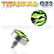 talg12 dermals titanium g23 implant grade belly button