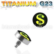 talg6 dermals titanium g23 implant grade belly button