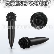 tparfl tapers organic body jewelry ear lobe