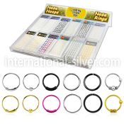 tranh1 nose hoop silver 925 nose