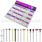 trany3 bend it to fit nose studs silver 925 nose