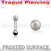 trg34 straight barbells surgical steel 316l tragus
