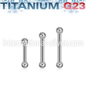 ubbeb25 titanium g23 barbell ball