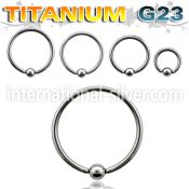 ubcrs hoops captive rings titanium g23 implant grade nose